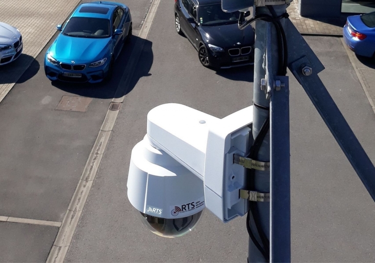 Camerabewaking op bedrijventerrein 